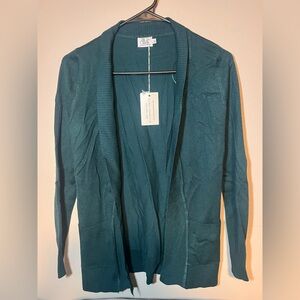 Cielo Deep Teal Cardigan Sweater